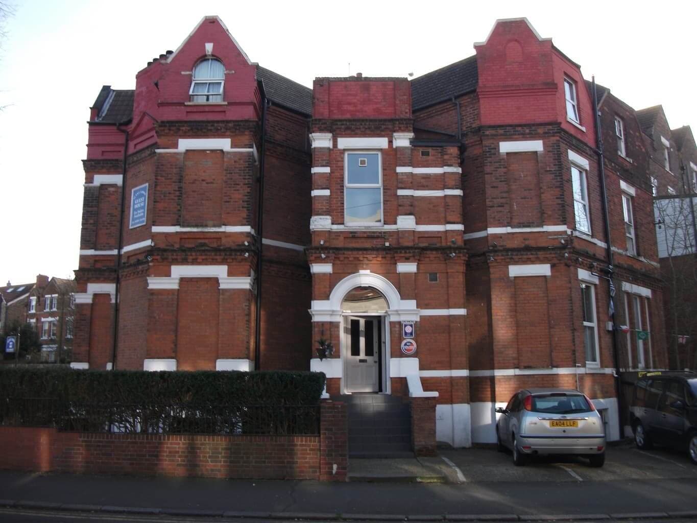 The front entrance of Sunny Lodge Guest House